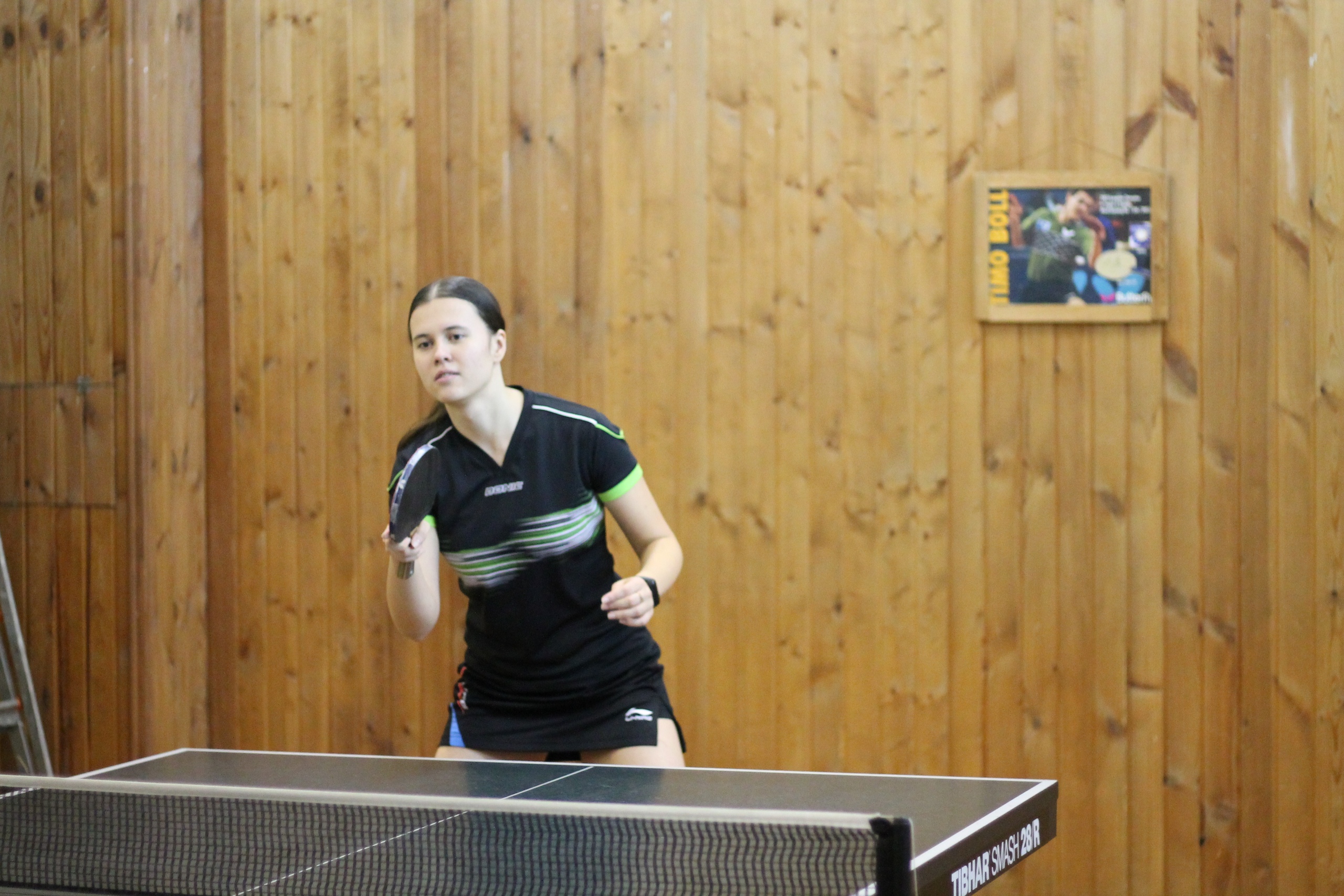 Вахрамеева Диана, 1 курс магистратуры. 2 место в личном зачете турнира по настольному теннису XIII Cпартакиады НИУ ВШЭ среди девушек